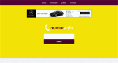 Desktop Screenshot of numar.info