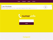 Tablet Screenshot of numar.info